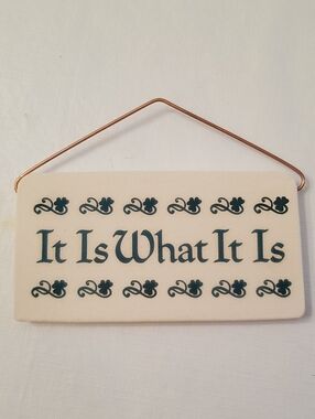 Plaque, Wall Or Table